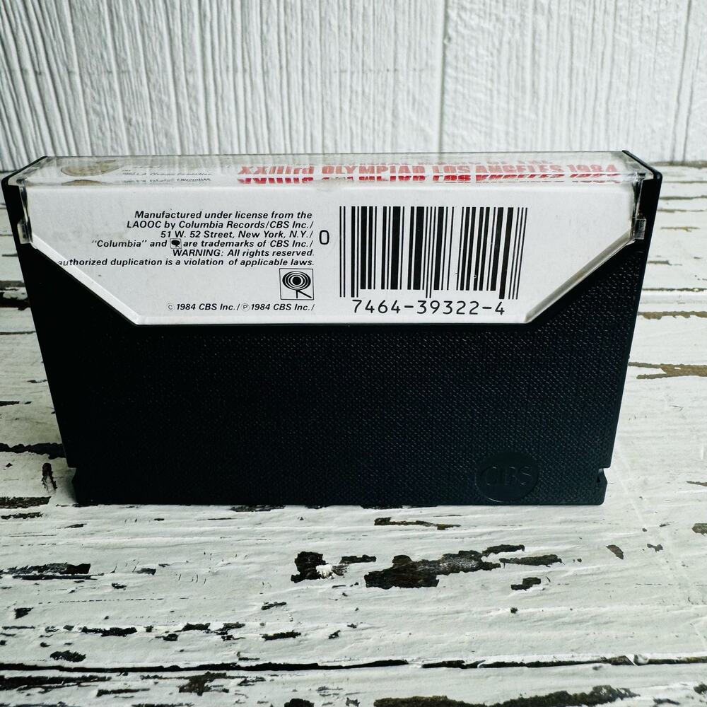 The Official Music Of The XXIIIrd Olympiad Los Angeles 1984 Cassette- BST 39322 - Picture 7 of 7